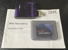 IBM 340MB Microdrive CF CF+ Compact Flash Type II DMDM-10340 Hard Drive