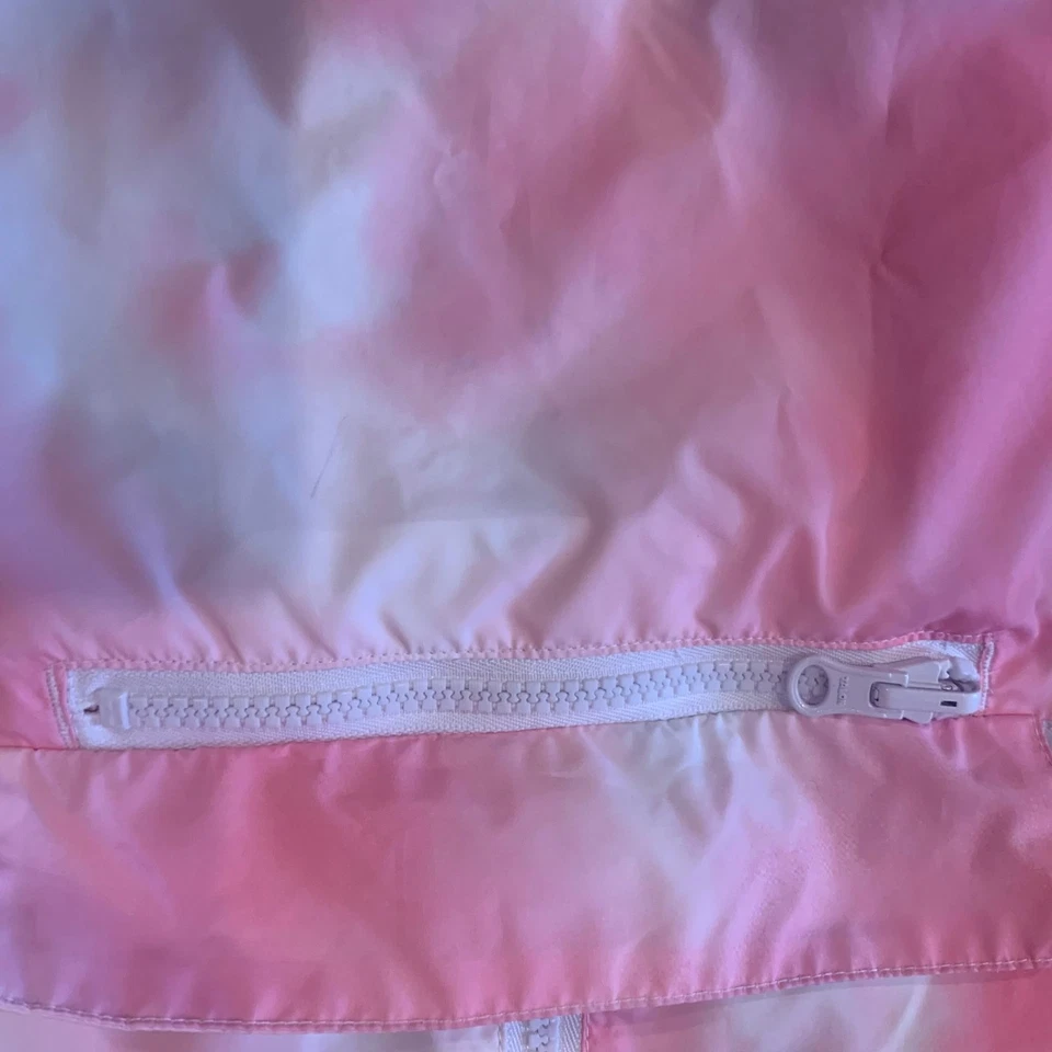 Chaqueta cortavientos Justice Girls talla 14/16 amarillo/rosa Foto 4 de 4