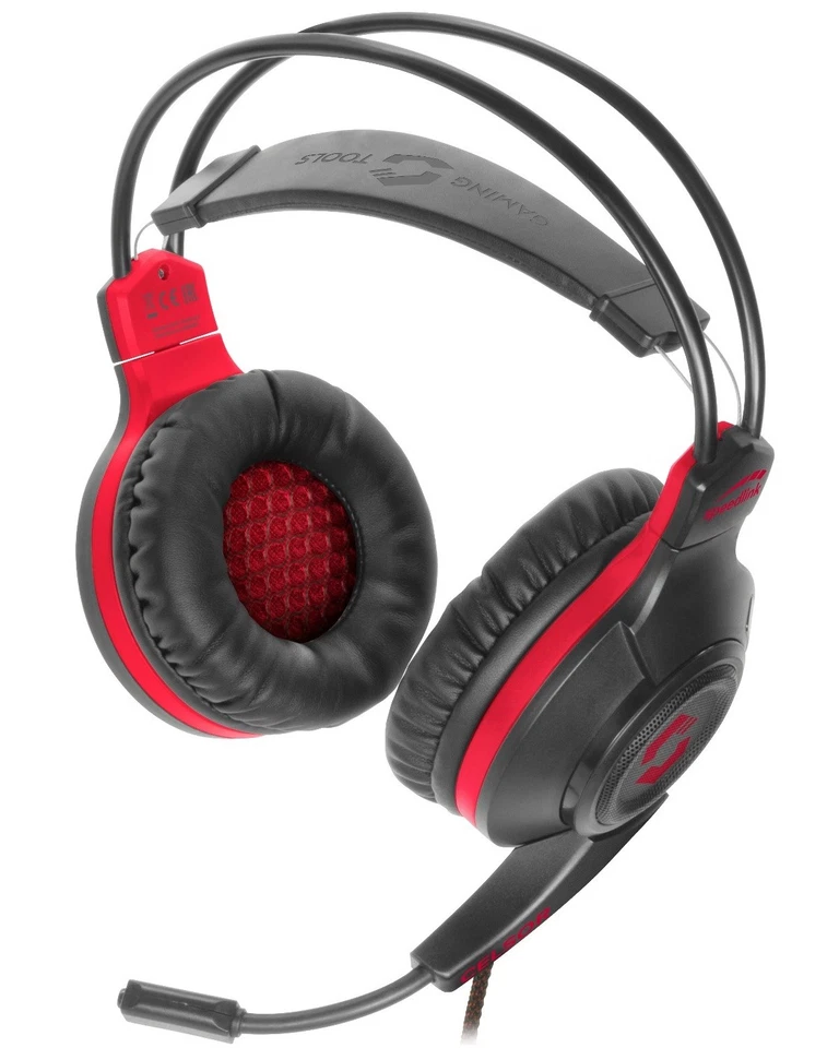 Speedlink CELSOR Gaming Headset Gamer Kopfhörer Mikrofon Chat 3,5mm PC Notebook - Bild 2 von 4