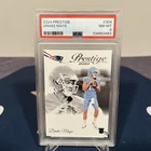 2024 PANINI PRESTIGE #304 DRAKE MAYE ROOKIE RC PSA 8 PATRIOTS
