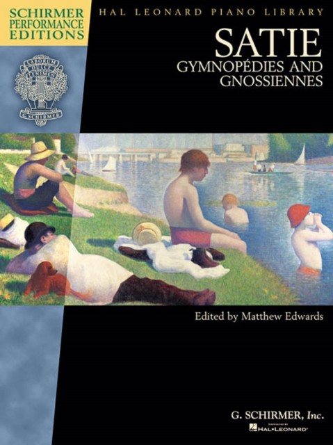 Satie - Gymnopedies and Gnossiennes Erik Satie Book [Softcover] Piano G. Schirme - Image 4