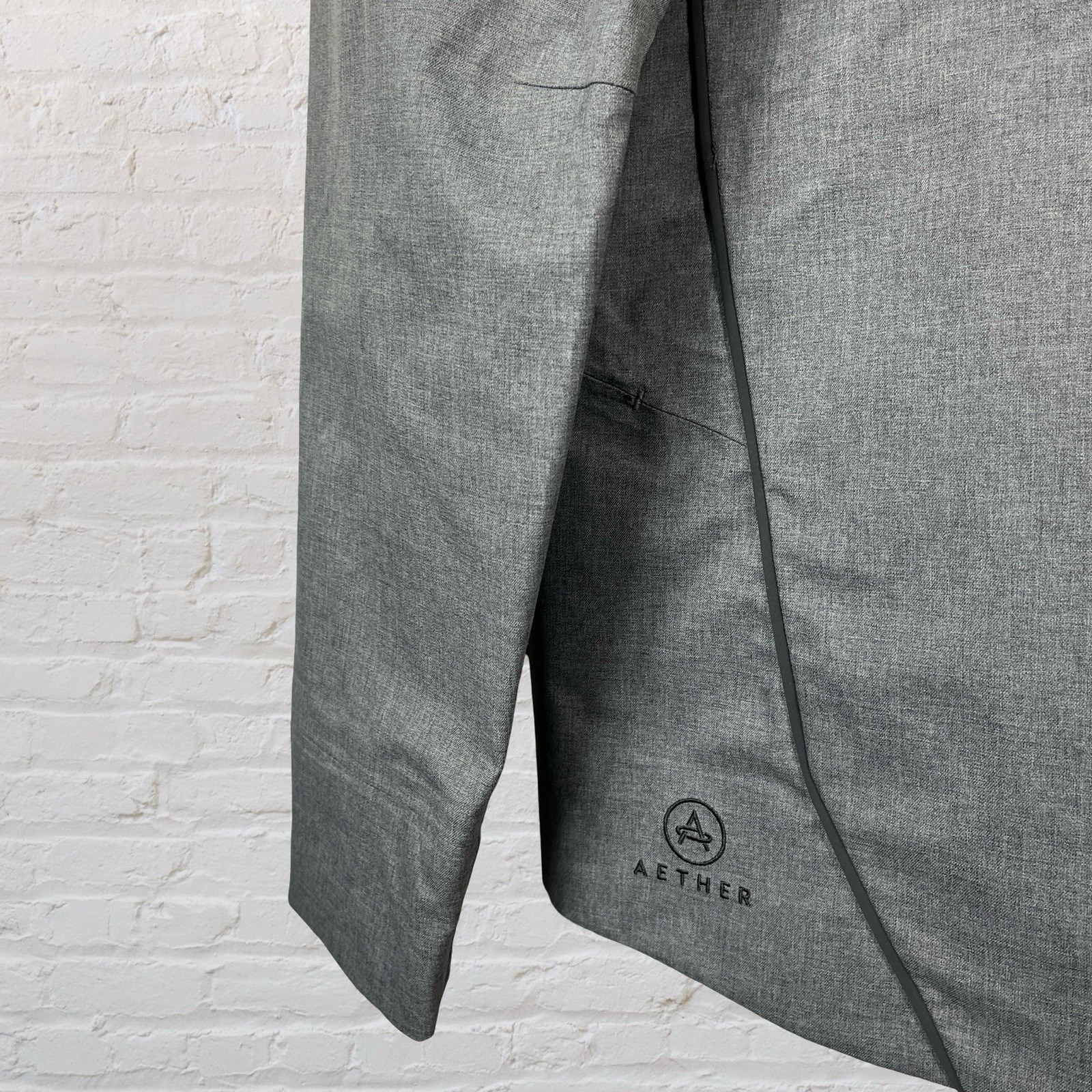 Aether Transport Jacket Gray Waterproof Rain Full… - image 5