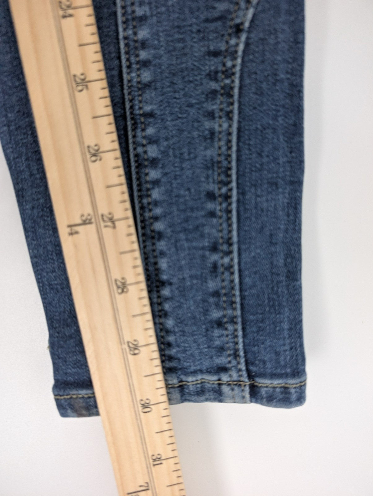 Holland Cooper Jodhpur Biker Jeans Denim Size UK 10R US 6 Equestrian Preppy