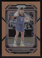 2023 Panini Prizm WNBA #126 Natisha Hiedeman Orange #/99
