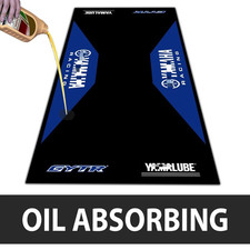 For Yamaha Racing Non-slip Motorcycle Pit Mat Garage Workshop Showroom 22080cm For Yamaha Racing Non-slip Motorcycle Pit Mat Garage Workshop Showroom 22080cm