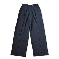 VTG y2k Giorgio Armani Classico black wool wide pleated trousers 46