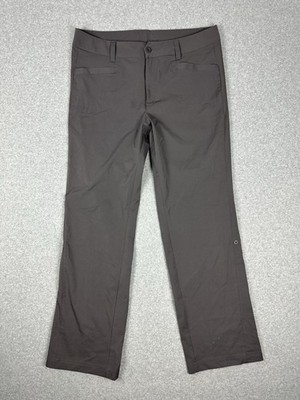 Kathmandu Women's Lightweight Hiking Travel Pants Size 16 W38'' Grey Stretch