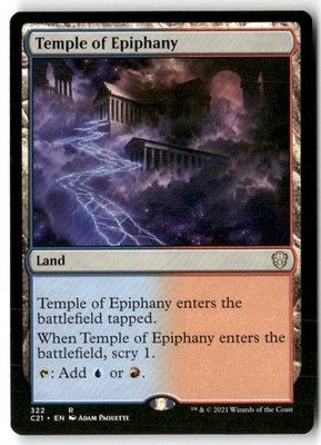 Commander 2021 #322 Temple of Epiphany