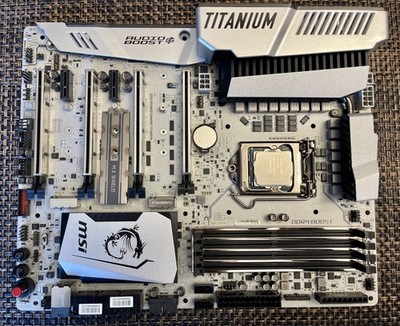 MSI Z270 XPOWER GAMING TITANIUM Motherboard & Intel i7-7700K CPU