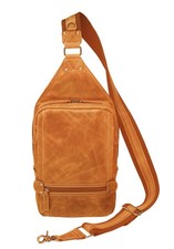 Sling Backpack Concealed Carry Bag Brown Caramel Gtm-czy108caramel
