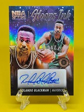 2023-24 Panini Premium Stock #HI-ROL Rolando Blackman Hoops Ink AUTO