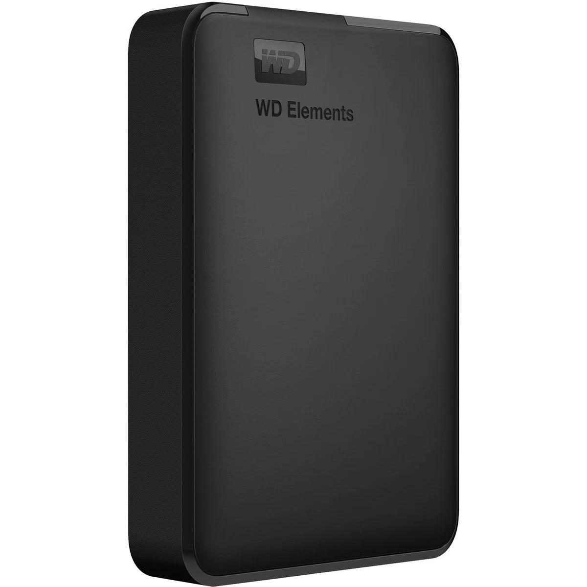 WD Elements 4TB USB 3.0 2.5" USB 3.2 Gen 1 Micro-B 5Gbps Black Portable Drive