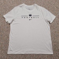 Penn State Nittany Lions Shirt Mens 2XL White NCAA Nike Dri Fit College Football