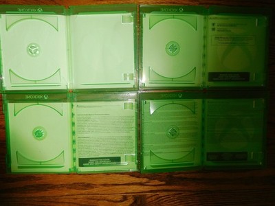 XBOX ONE Official OEM Microsoft Empty Replacement Game Cases  - Lot/Group of 4