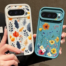 ShockProof Flower TPU Soft Case For Google Pixel 10 9 Pro XL 9A 8A 8 Pro Cover