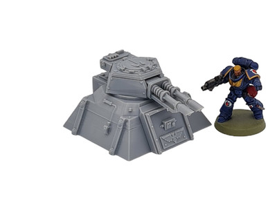 Sentry Turret (Twin L. Cannon) - Geländeszenerie kompatibel mit 40k Kill Team