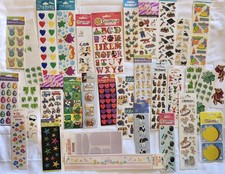 Vintage Sticker Lot Sandylion Mrs Grossman's Stickety-Doo-Da Mambly Mixed Themes