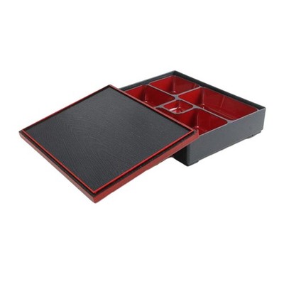 Japanische Bento Box. Traditionelle Bento Box für Restaurant Geschäftspicknick