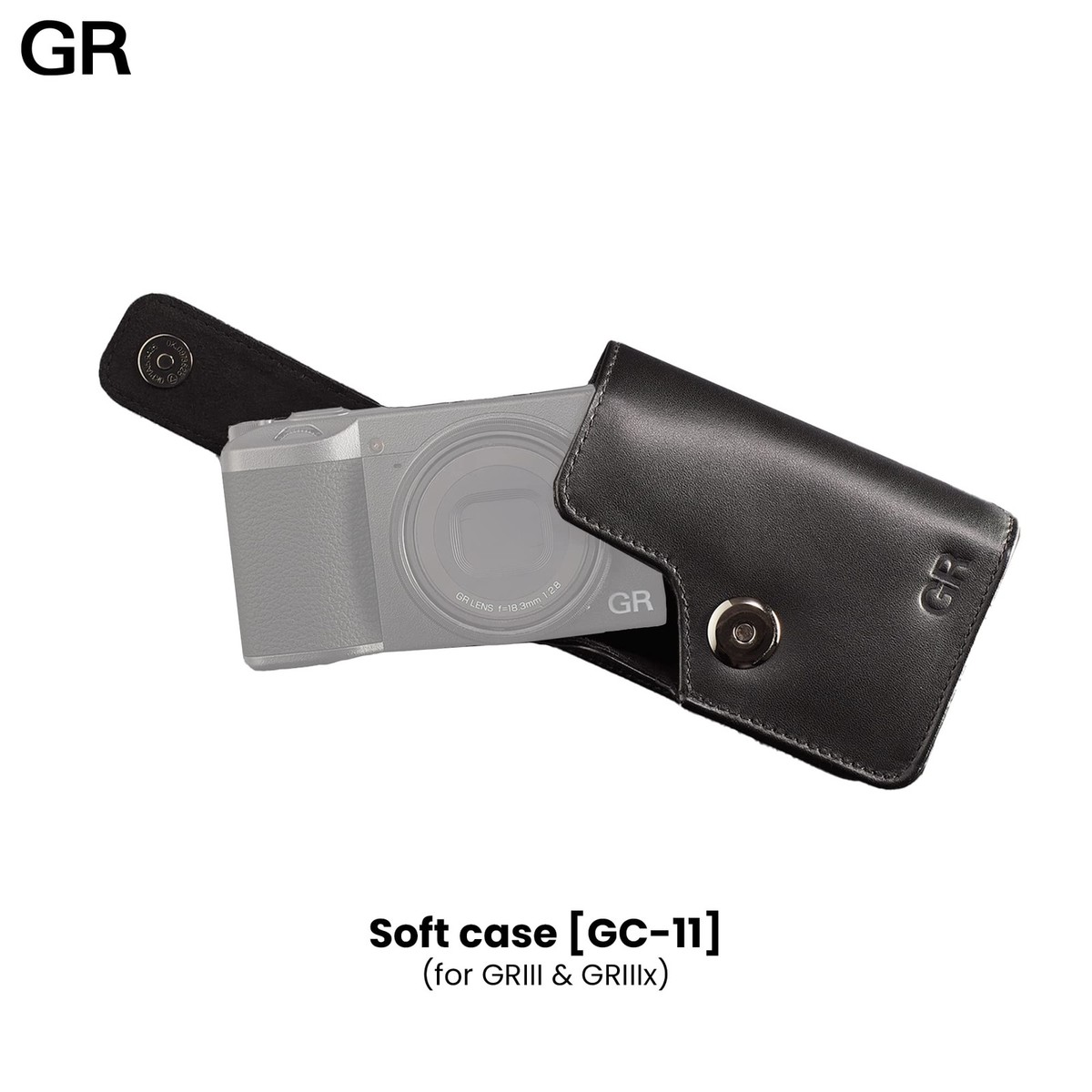 RICOH Leather Soft case GC-11 [Compatible Models: GR III, IIIx