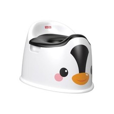 Fisher-Price Toddler Toilet Penguin Potty Training Seat, Portable Chair Black