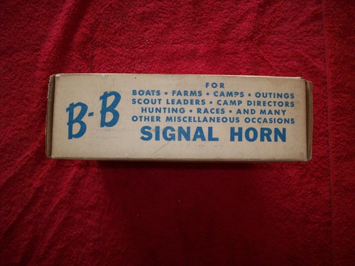 Vintage 1950's NOS Big - Blaster Signal air horn hot rod rat rod - Picture 9 of 9