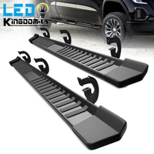 6" Fit 2004-2014 Ford F150 Super Crew Cab Running Board Nerf Bar Side Step Black