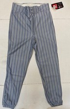 Wilson A4382 Grey/Royal Pinstripe Baseball Pants Adult