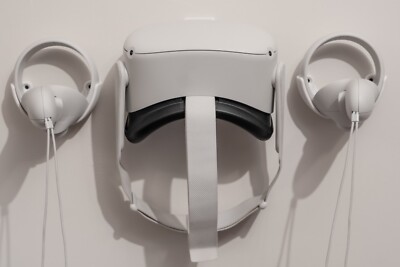 Wall Mount Bundle for Oculus Quest 2 / Meta Quest 2 by (MD), VR, Gaming