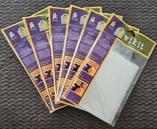 Qwikit Pixies Clear Sleeves 3.5 x 5" LOT OF 6, Provo Craft, Scrapbook, NEW