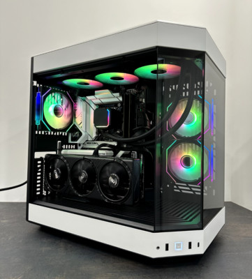 HYTE Y60 GAMING PC / AMD Ryzen 9800X3D / RTX 5080 / 6TB M.2 SSD / 128GB DDR5 RAM