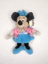 Vintage Walt Disney World Theme Park Edition Minnie 8" Mini Bean Bag w Tag Style