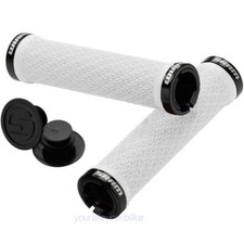 SRAM LOCKING GRIFFE 135mm MOUNTAINBIKE E-BIKE FAHRRAD LENKER SCHRAUBGRIFFE WEISS