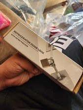 Refrigerator Lock Kit with Combination Lock, New