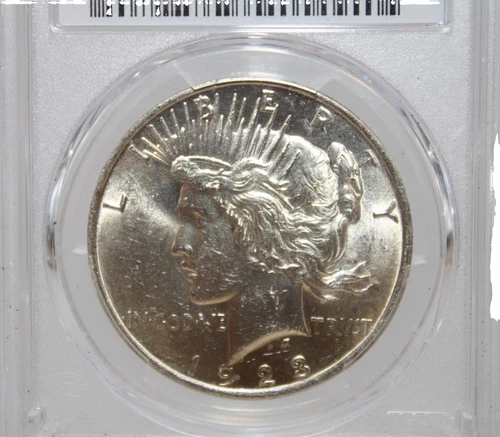 1923 Peace Silver Dollar PCGS Graded MS 61 Uncirculated Coin Certified #42859233