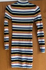 BP. Women Striped Knit Sweater Dress Long Sleeve Stretchy XXS EUC