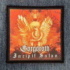 Gorgoroth Incipit Satan Sublimated Printed Patch Norwegian Black Metal Band