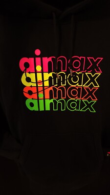 nike air max neon hoodie