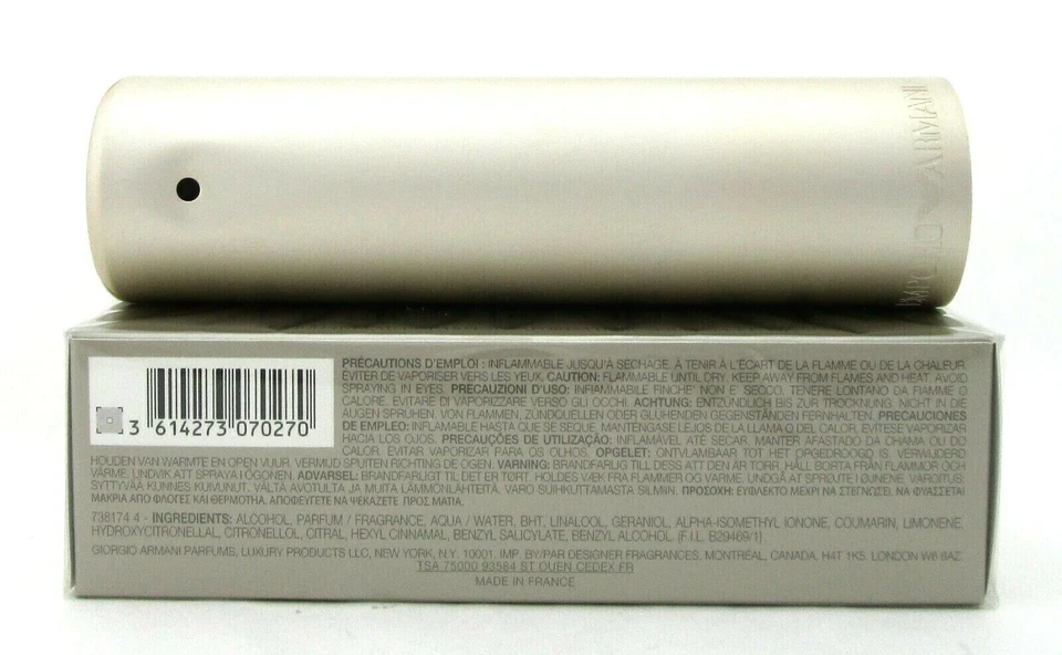 Emporio Armani 女士香水淡香精喷雾 3.4 盎司/100 毫升 — 第 3/4 张图片
