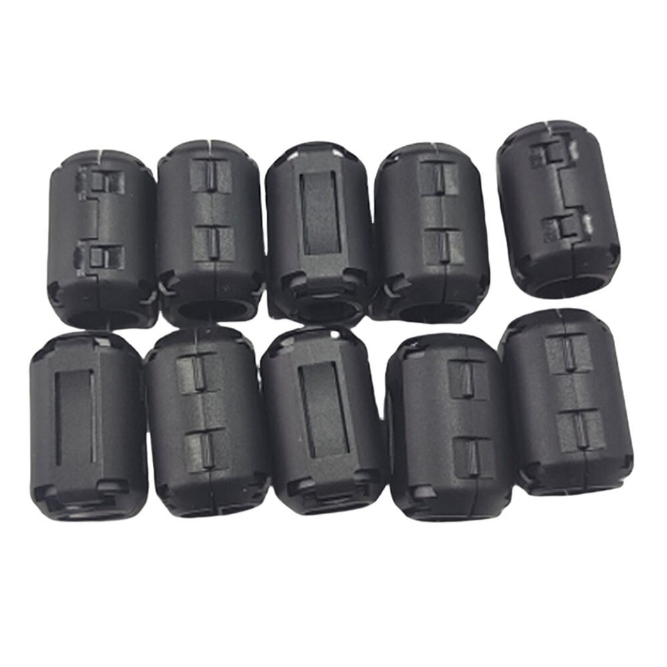60er-Pack Ferrit-Kabelclips – 5 Größen (3,5–13 Mm), Für USB, Audio, Video, Stromkabel – EMI-Rauschunterdrückung