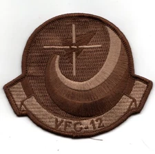 VFC-12  ADVERSARY SQUADRON EMBROIDERED DESERT JACKET PATCH