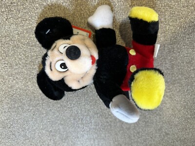 Vintage Mickey Minnie Mouse Disneyland Disney World Plush 6” NWT