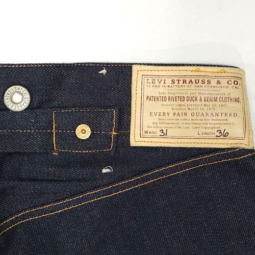 Levi First Model Levi's, First 501, Vintage, Reproduction, 125, W31, Made in USA, Dark ...