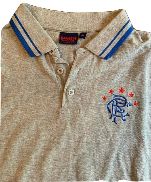 Rangers FC Short Sleeve Polo Medium Official Club Merchandise Scottish Premier | eBay