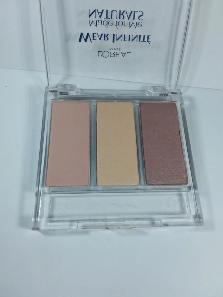 Loreal Wear Infinite Made For Me Naturals Eyeshadow Trio 508 Summer Dusk *READ* - Image 2 of 4