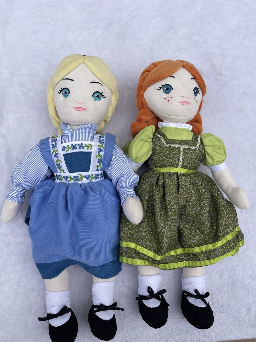 Disney Frozen Musical On Broadway Elsa Anna Plush Dolls