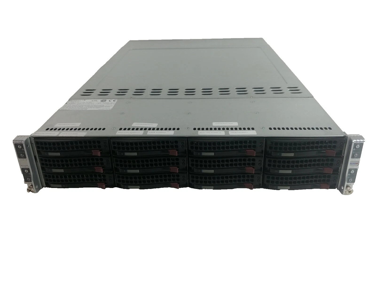 Procesadores Intel de servidores de computadora 4 Supermicro