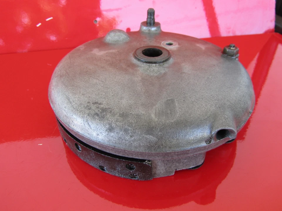 PLACA DE FRENO DELANTERA ORIGINAL BMW R12 R17 CON ZAPATAS DE FRENO Foto 4 de 4