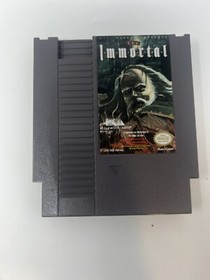NINTENDO NES THE IMMORTAL-ELECTRONIC ARTS-With BOX-TESTED-NICE-RARE!