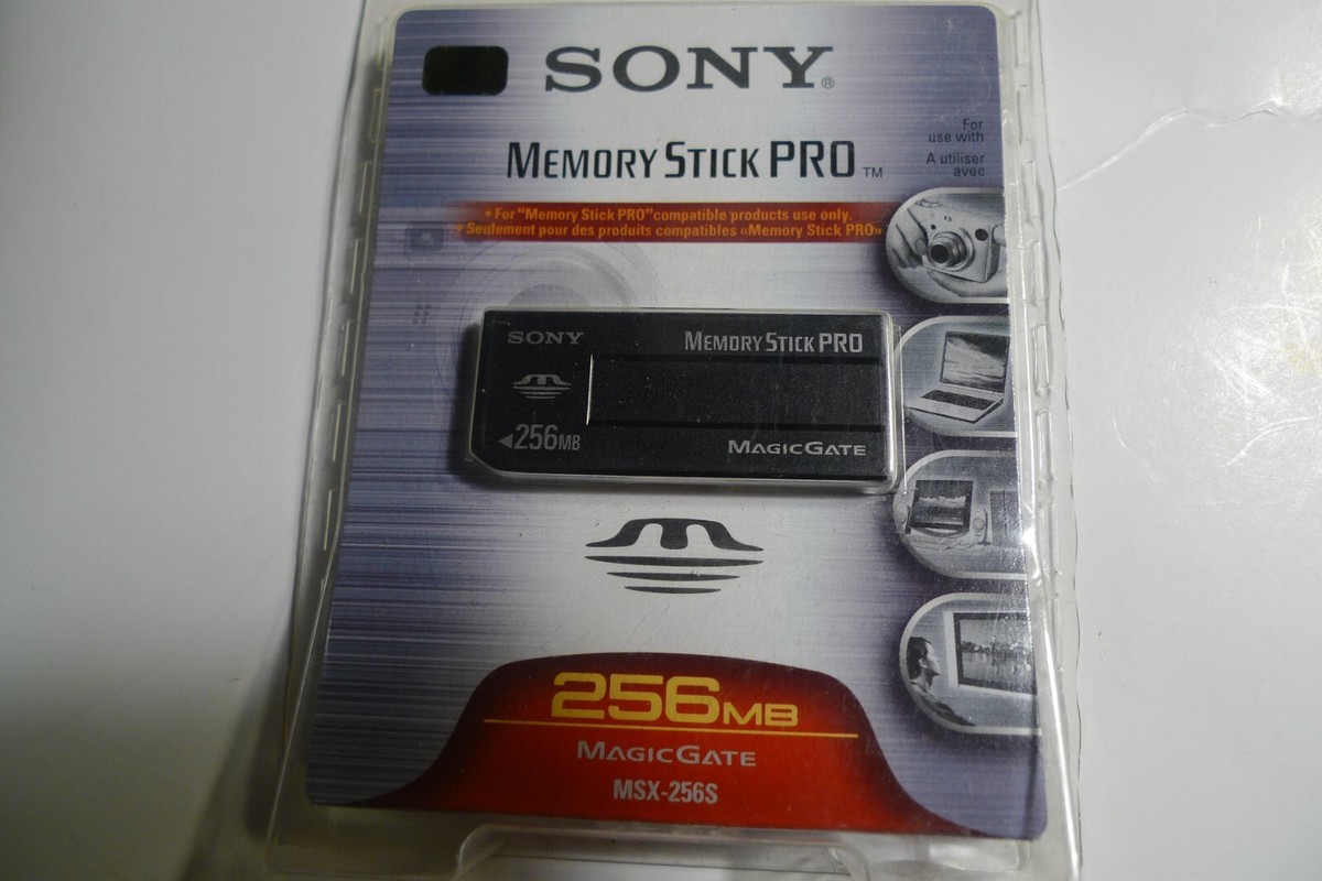 SONY MSX-256 MS‐PRO 256 Sony MSX-256 256MB Memory Stick PRO | eBay