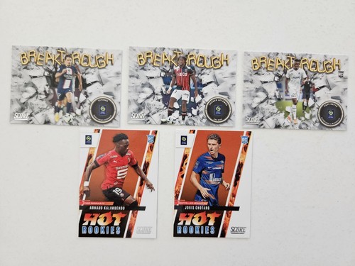 Lot De 14 Cartes Panini Score – Ligue 1 – Stade Brestois – Neuves